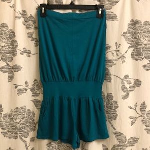 PRE-LOVED Fighting Eel Strapless Romper